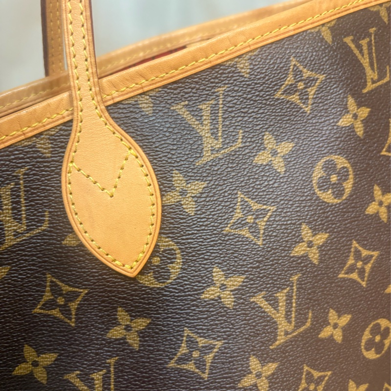 Louis Vuitton Neverfull MM 手提肩背托特包 中款 附手拿包-2