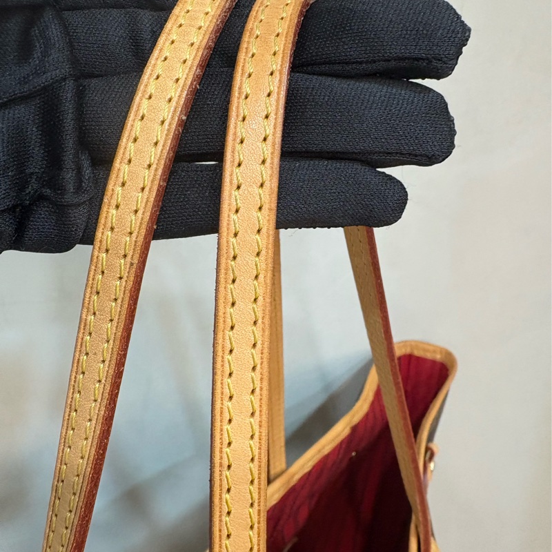 Louis Vuitton Neverfull MM 手提肩背托特包 中款 附手拿包-3