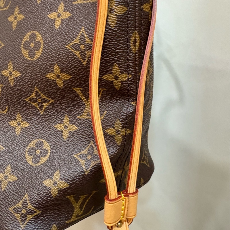 Louis Vuitton Neverfull MM 手提肩背托特包 中款 附手拿包-5