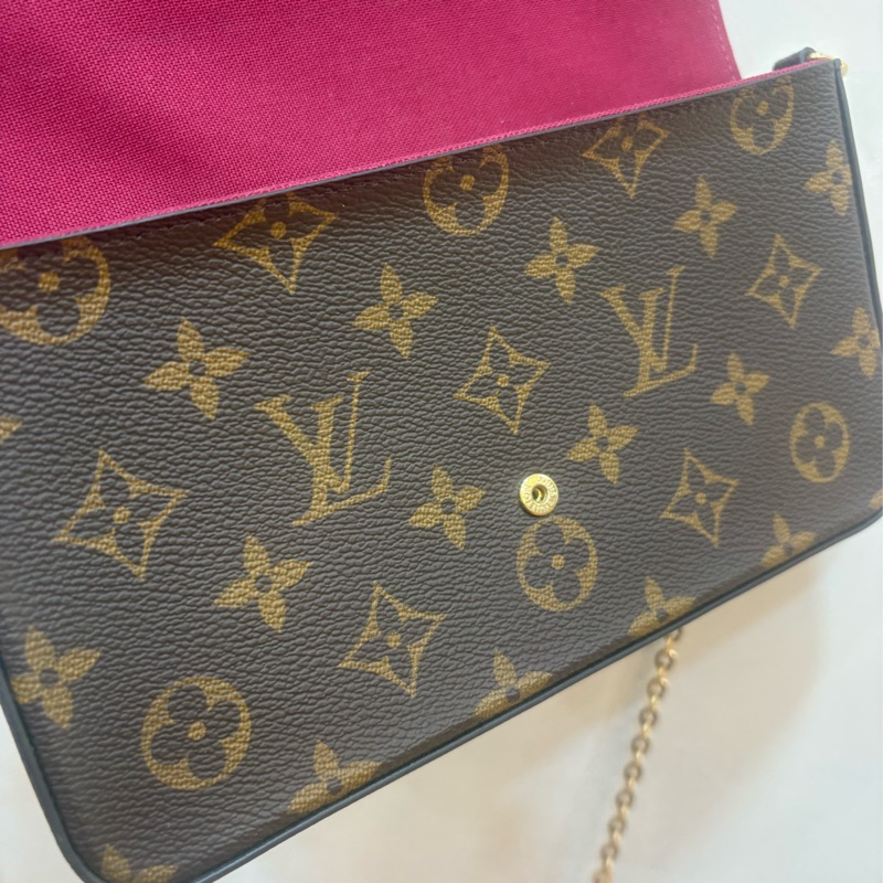 Louis Vuitton 老花 三合一 WOC-5