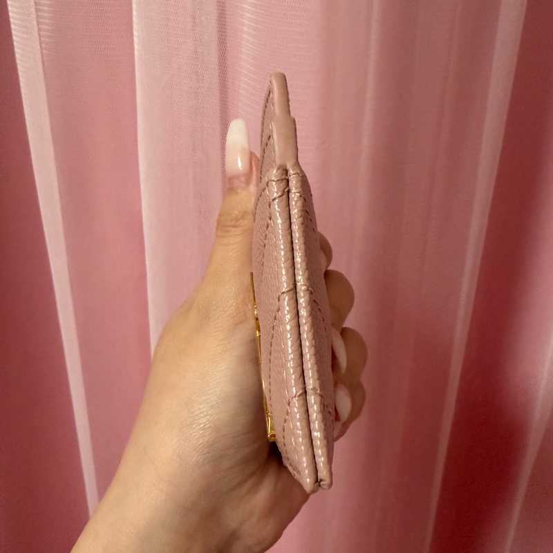 YSL 粉色卡夾-3