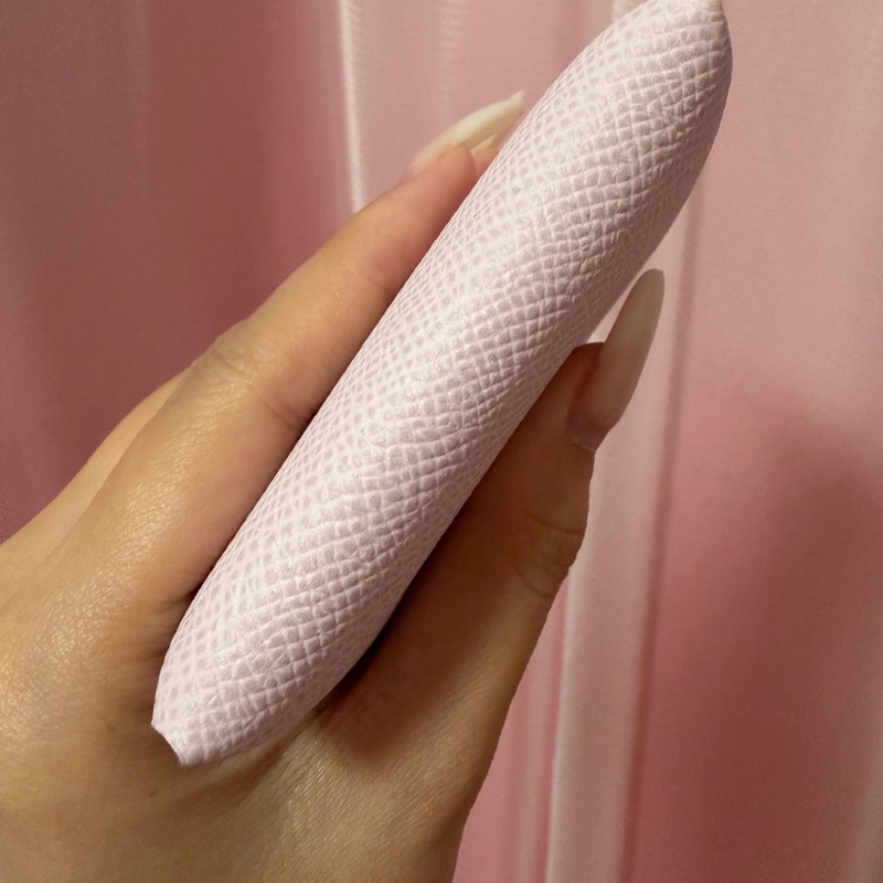 全新 愛馬仕 粉色 零錢包-5