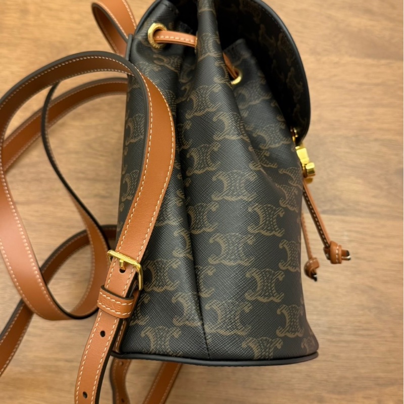 celine 凱旋門 後背包 雙肩包-2