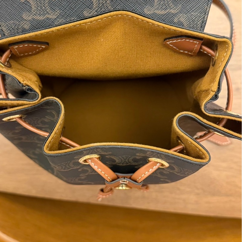 celine 凱旋門 後背包 雙肩包-6