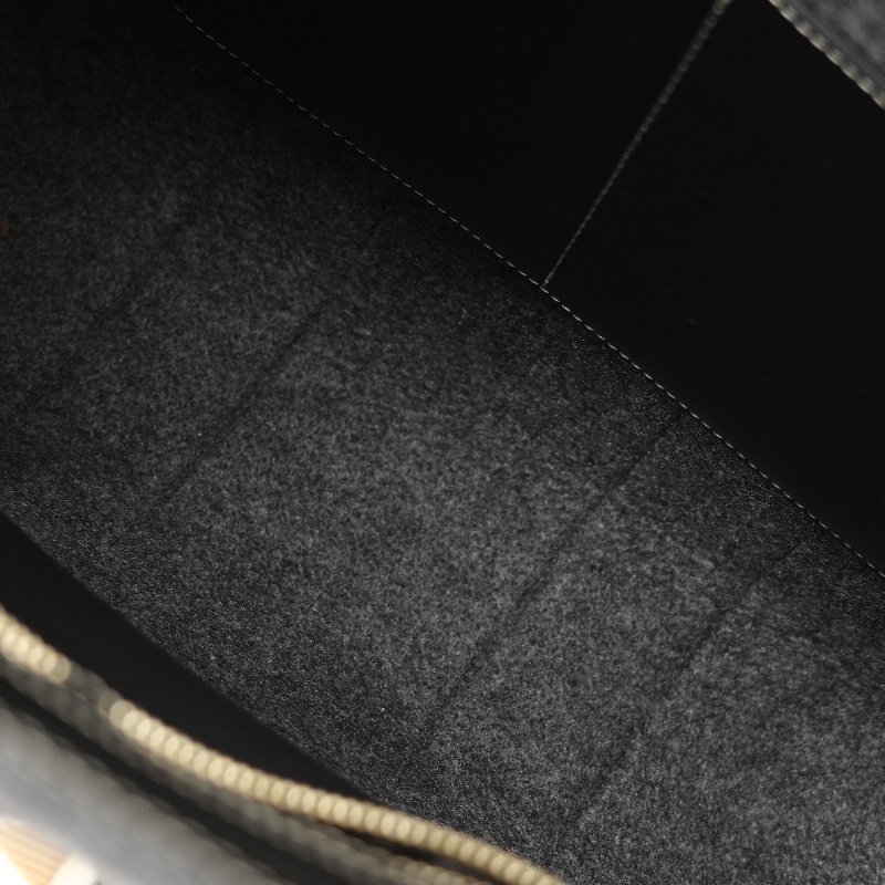 Chloé 蔻依 Woody 小號 黑灰色毛呢 單肩包 托特包-17