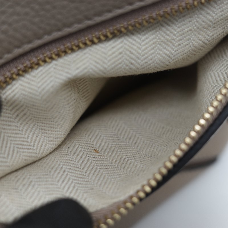 Loewe 羅威 Puzzle 中型 大象灰 奶咖色 牛皮 拼圖包 斜挎包 單肩包-28