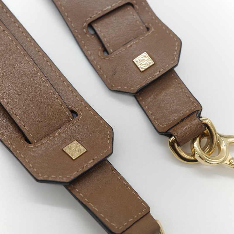 Loewe 羅威 Puzzle 中型 大象灰 奶咖色 牛皮 拼圖包 斜挎包 單肩包-33