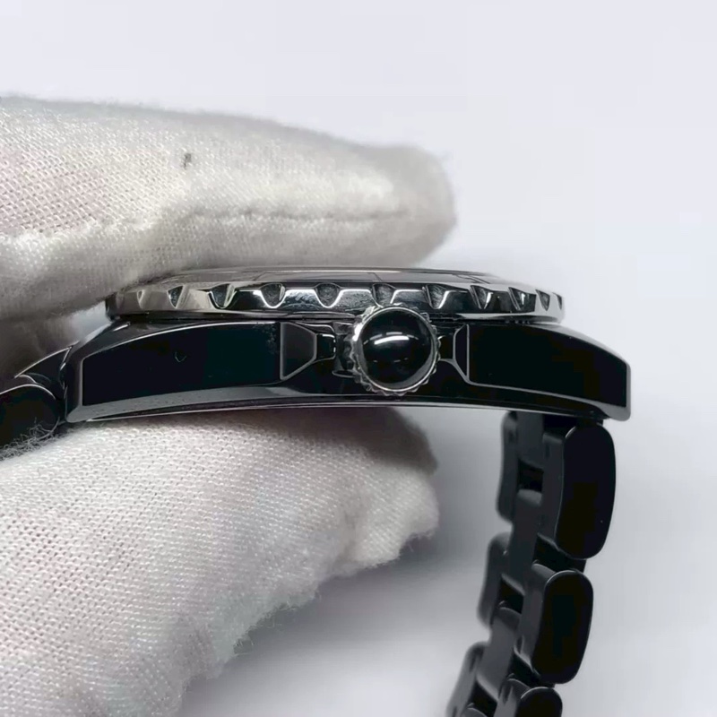 香奈兒黑色j12🔆滿鑽 38mm 👨✈️專櫃近40萬 #男錶🌍🌔🌏-4