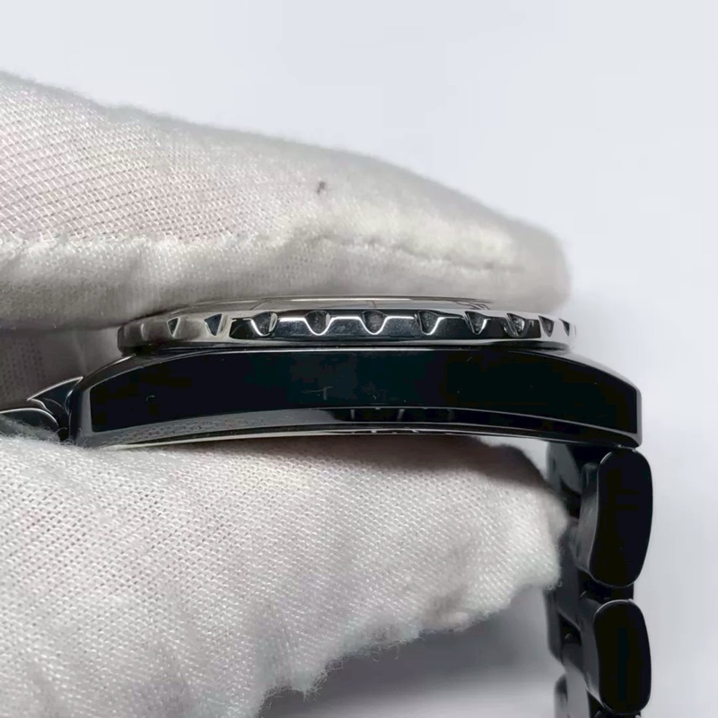 香奈兒黑色j12🔆滿鑽 38mm 👨✈️專櫃近40萬 #男錶🌍🌔🌏-5