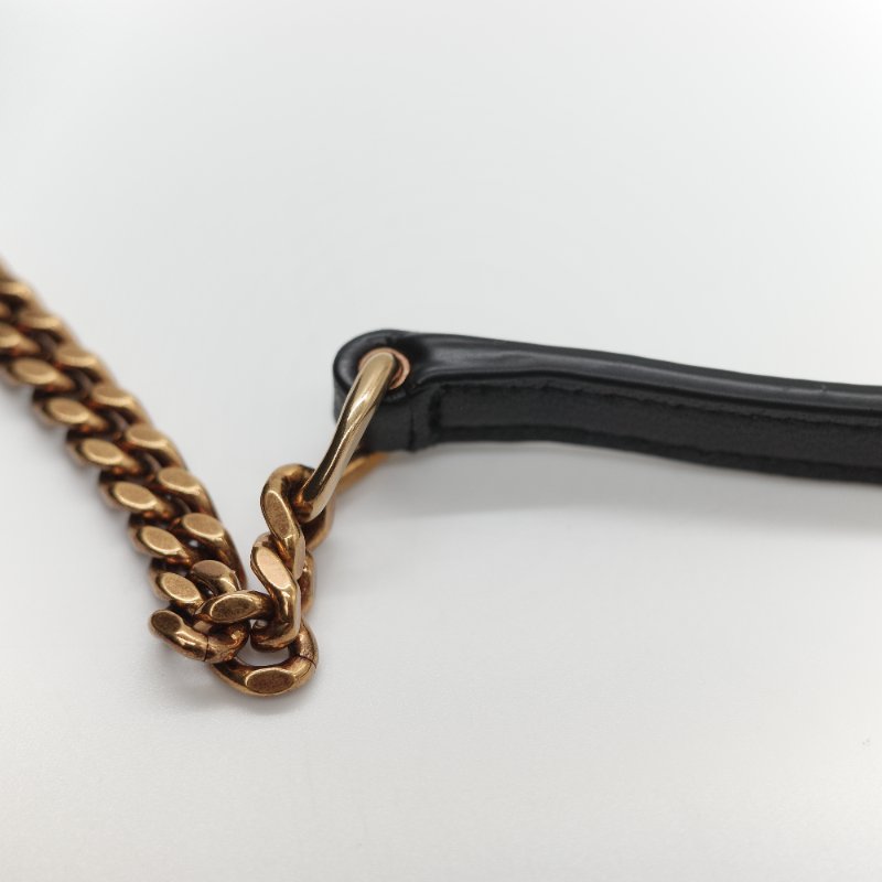 Saint Laurent 聖羅蘭 黑色菱格紋 絎縫 柔軟小羊皮 肩背 迷你圓筒包單肩包-18