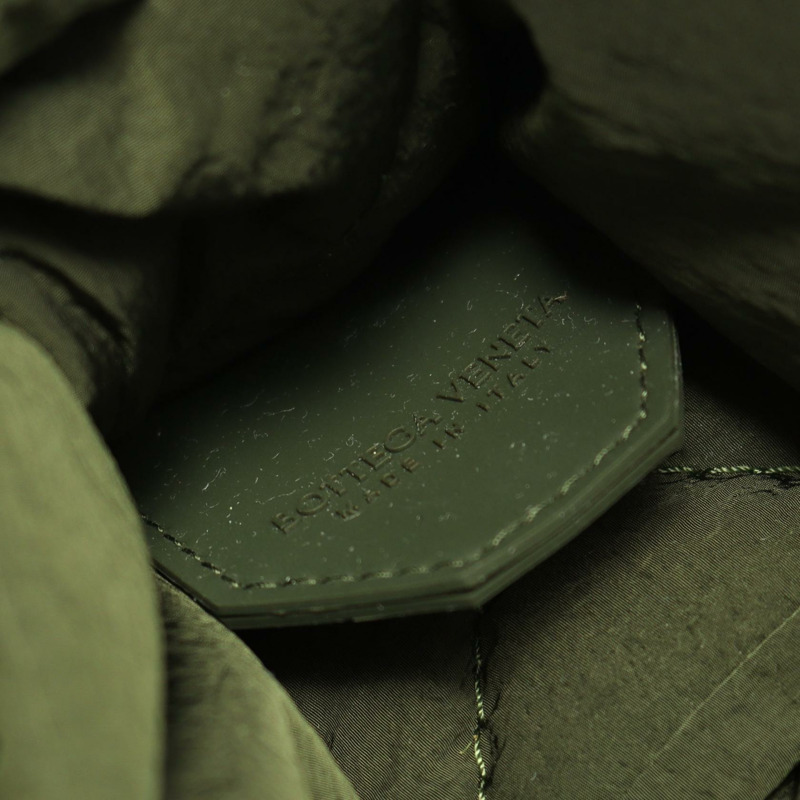 BOTTEGA VENETA 絎縫科技卡帶單肩斜挎包 628951 尼龍二手-3