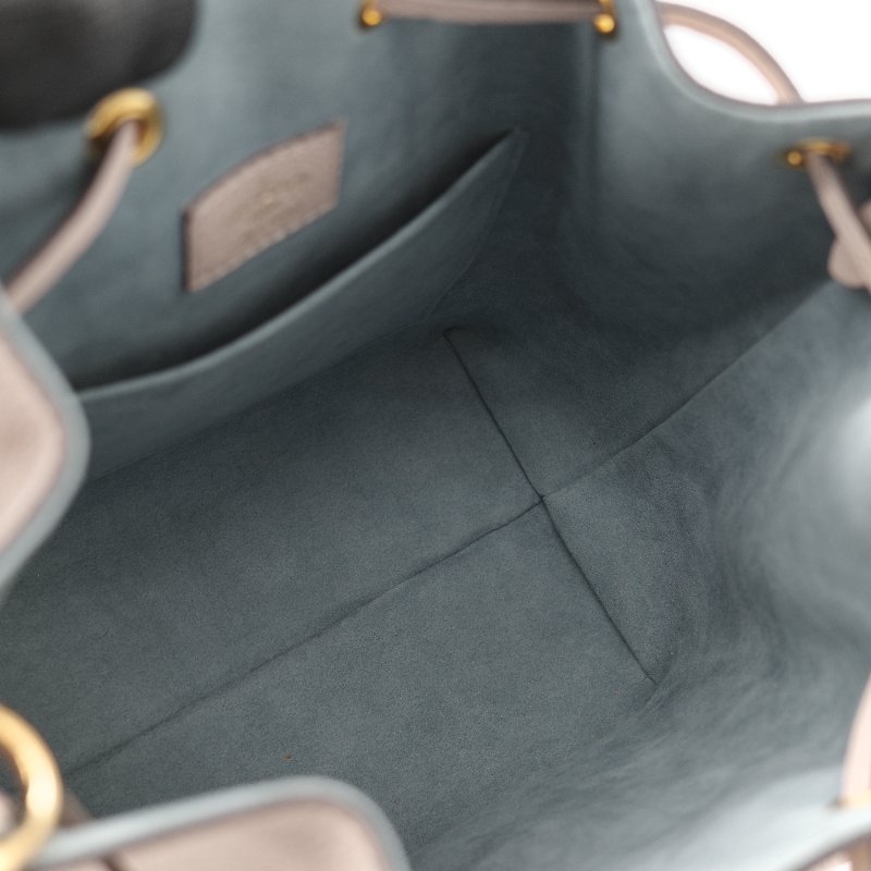 Louis Vuitton 路易威登 Lockme 粒面牛皮 淡粉色 天空藍 手提包 水桶包 單肩包-27