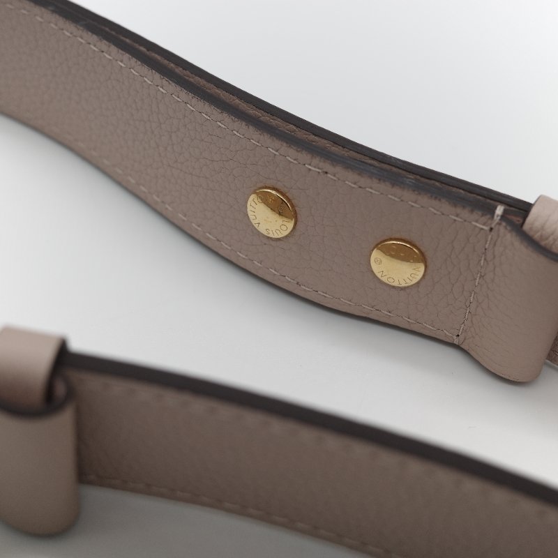 Louis Vuitton 路易威登 Lockme 粒面牛皮 淡粉色 天空藍 手提包 水桶包 單肩包-36