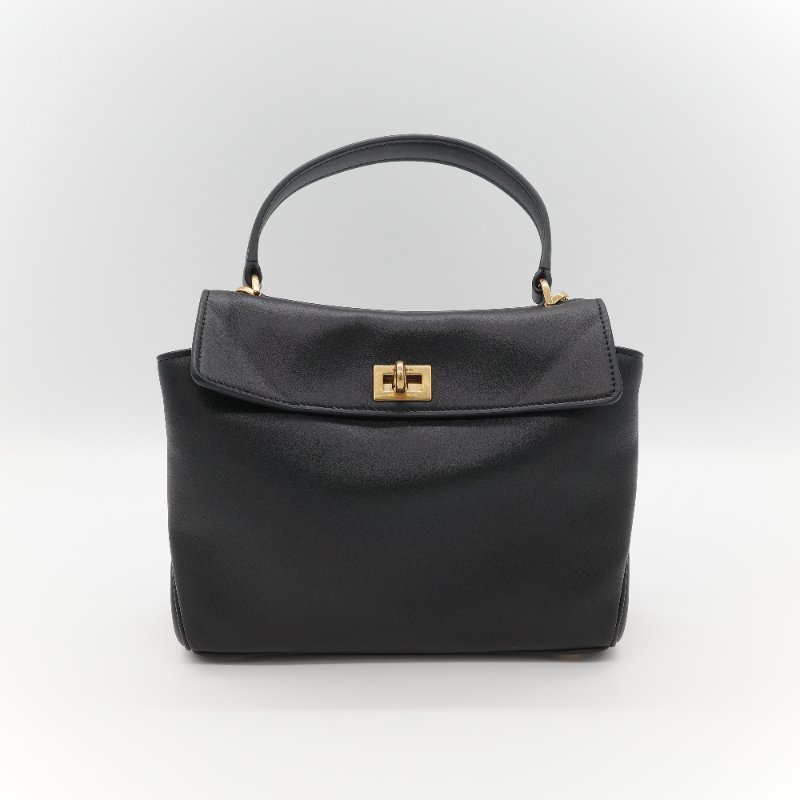 Balenciaga 巴黎世家 Rodeo Mini 黑色羊皮 手提包 單肩包 斜挎包-1