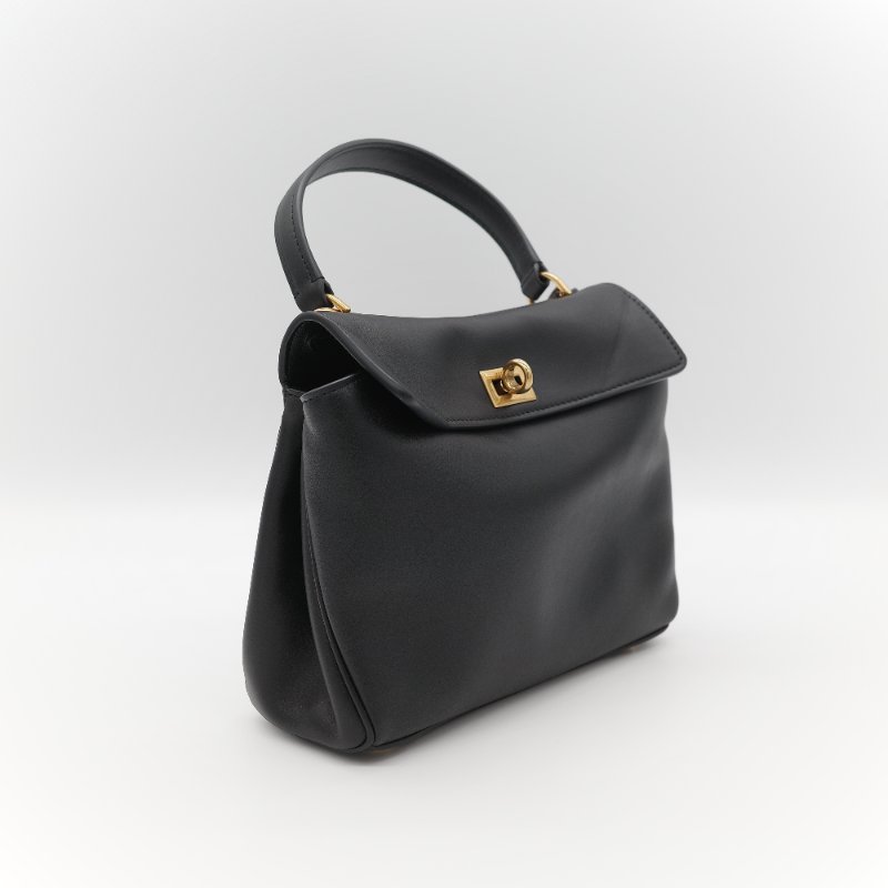 Balenciaga 巴黎世家 Rodeo Mini 黑色羊皮 手提包 單肩包 斜挎包-2