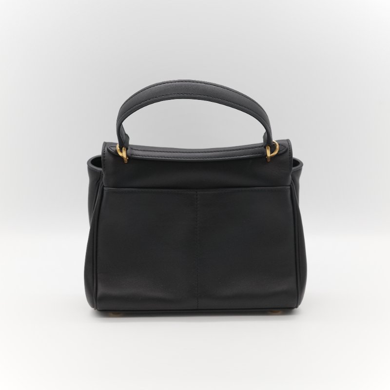 Balenciaga 巴黎世家 Rodeo Mini 黑色羊皮 手提包 單肩包 斜挎包-5