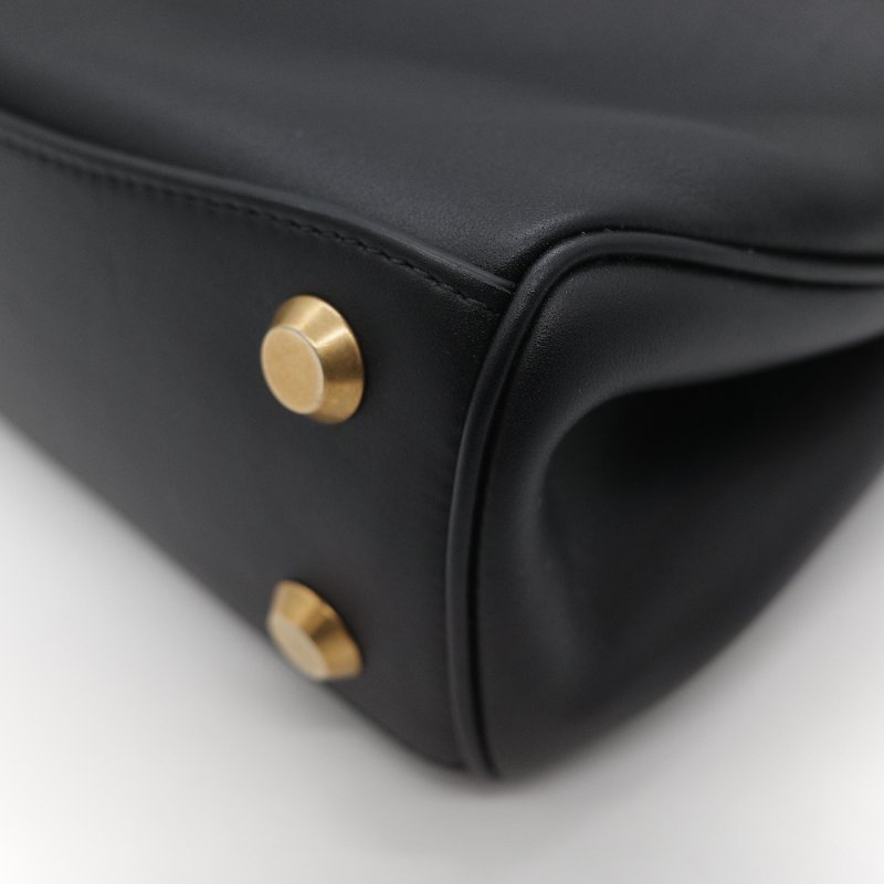 Balenciaga 巴黎世家 Rodeo Mini 黑色羊皮 手提包 單肩包 斜挎包-10