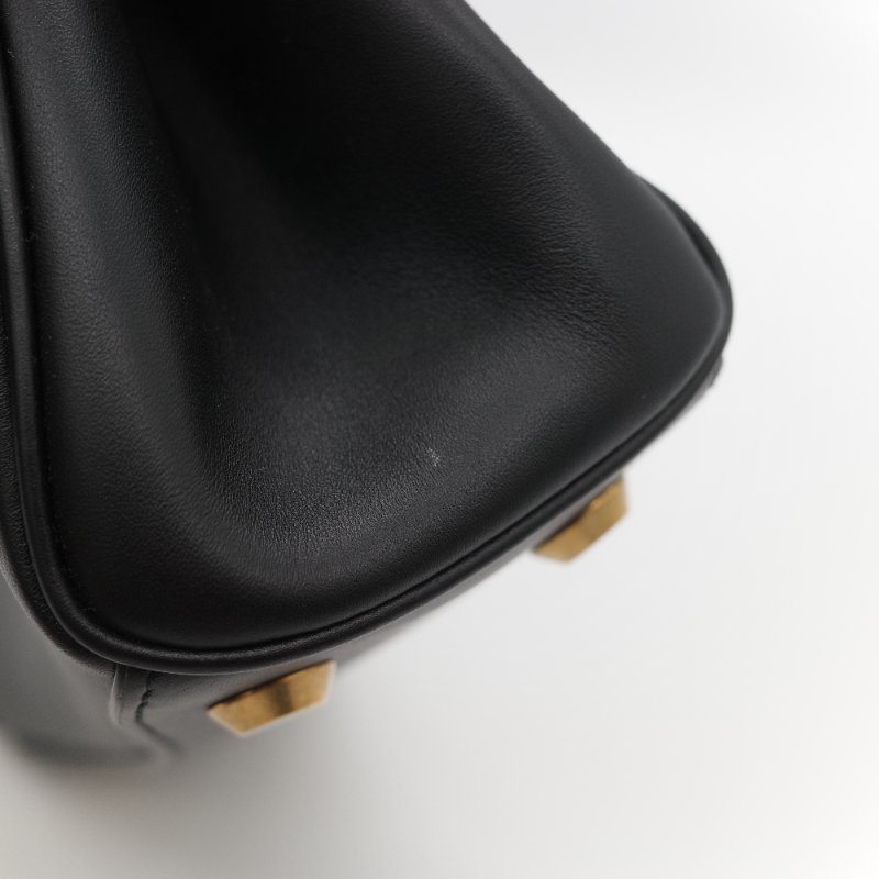 Balenciaga 巴黎世家 Rodeo Mini 黑色羊皮 手提包 單肩包 斜挎包-11