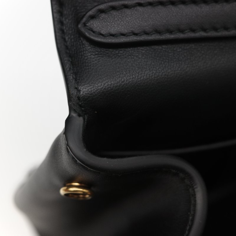 Balenciaga 巴黎世家 Rodeo Mini 黑色羊皮 手提包 單肩包 斜挎包-21