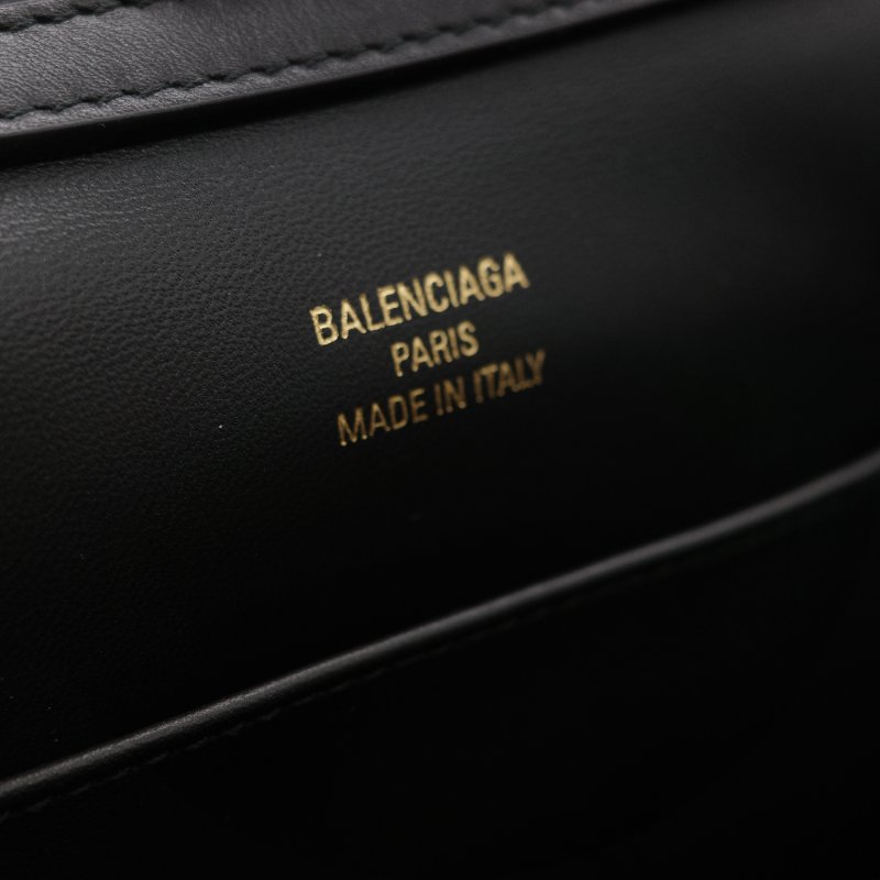 Balenciaga 巴黎世家 Rodeo Mini 黑色羊皮 手提包 單肩包 斜挎包-23