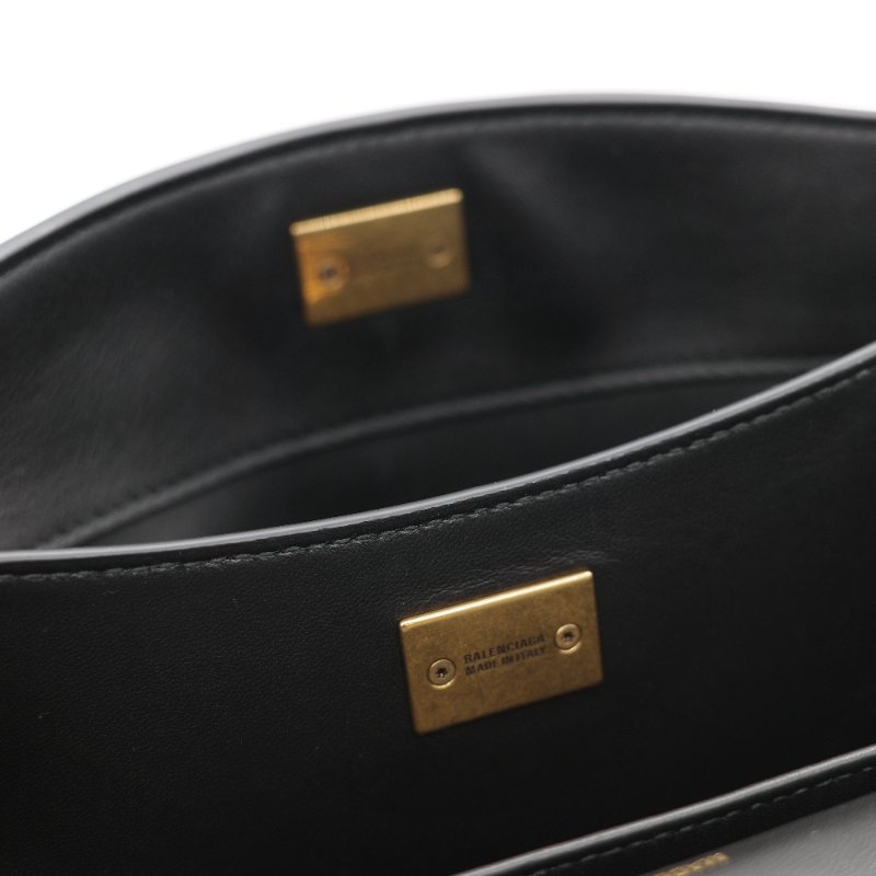 Balenciaga 巴黎世家 Rodeo Mini 黑色羊皮 手提包 單肩包 斜挎包-26