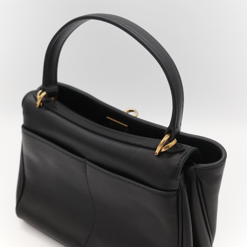 Balenciaga 巴黎世家 Rodeo Mini 黑色羊皮 手提包 單肩包 斜挎包-33