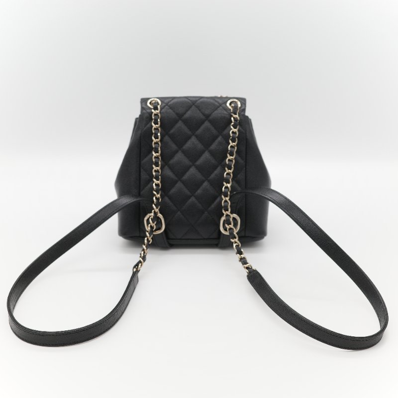 Chanel 香奈兒 Duma 小型 粒面牛皮 雙肩包 後背包-4