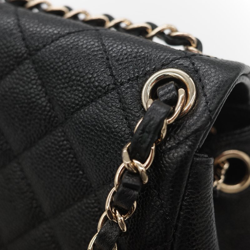 Chanel 香奈兒 Duma 小型 粒面牛皮 雙肩包 後背包-12