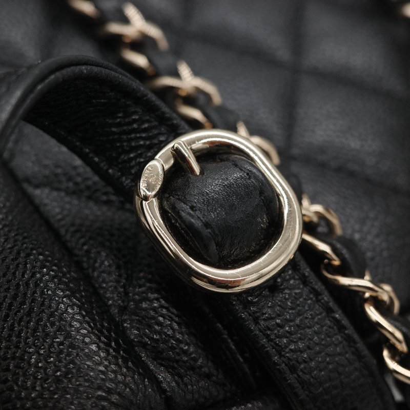 Chanel 香奈兒 Duma 小型 粒面牛皮 雙肩包 後背包-14