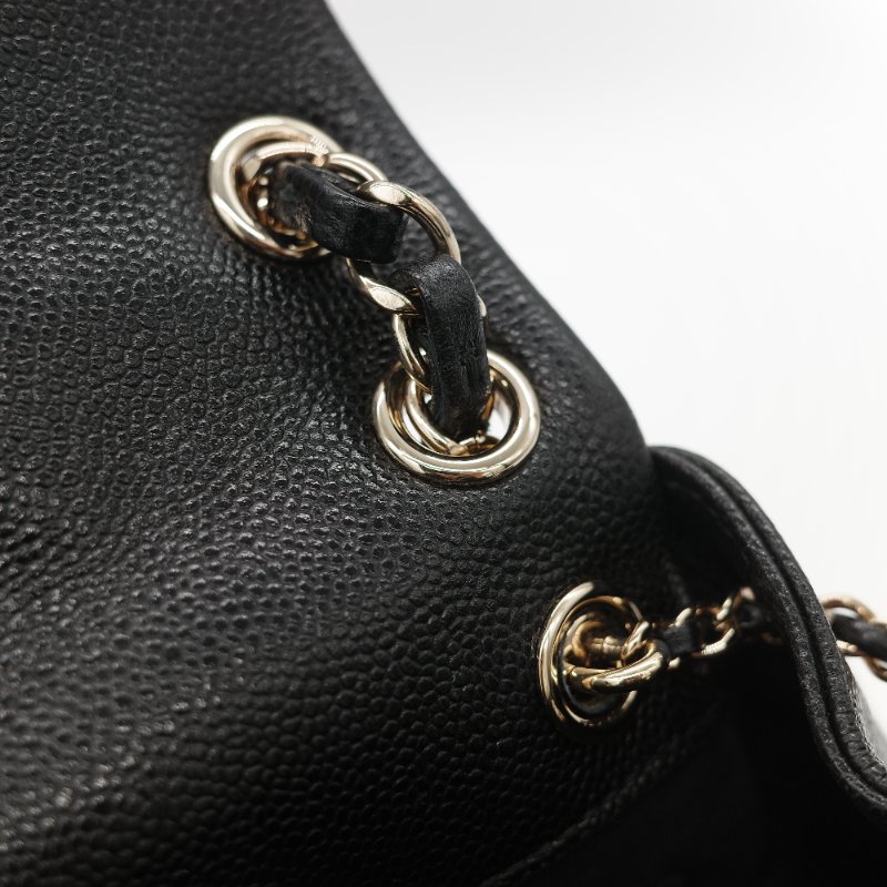 Chanel 香奈兒 Duma 小型 粒面牛皮 雙肩包 後背包-20