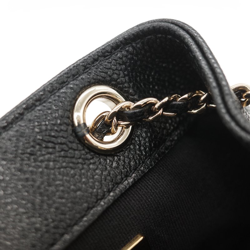 Chanel 香奈兒 Duma 小型 粒面牛皮 雙肩包 後背包-26