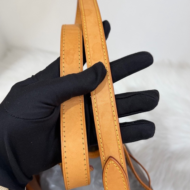 路易威登/Louis Vuitton noe bb 編碼芯片款 抽繩水桶 金色五金配件 抽繩閉合-4