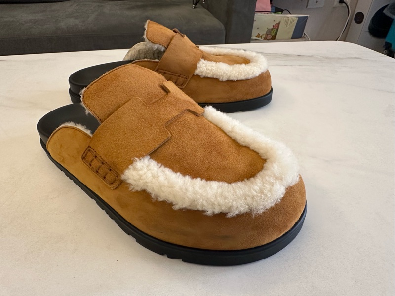 Hermes 山羊麂皮穆勒鞋-2