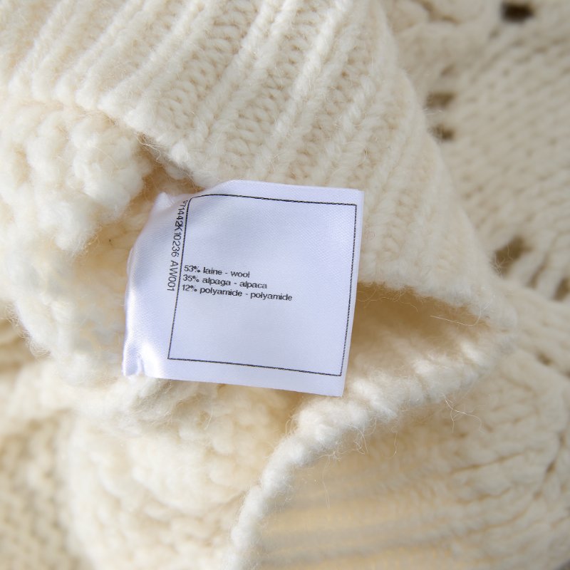 ❤️CHANEL 溫柔甜美帶披肩毛衣 面料超柔軟舒適 袖口精緻CC logo鈕扣-6