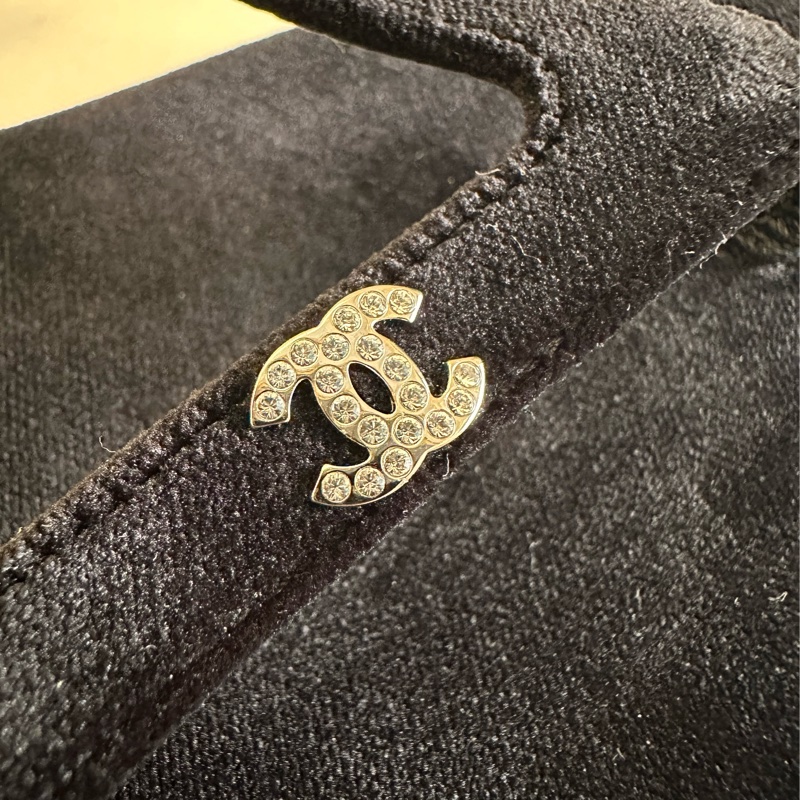 Chanel 絨面人字拖鞋-7