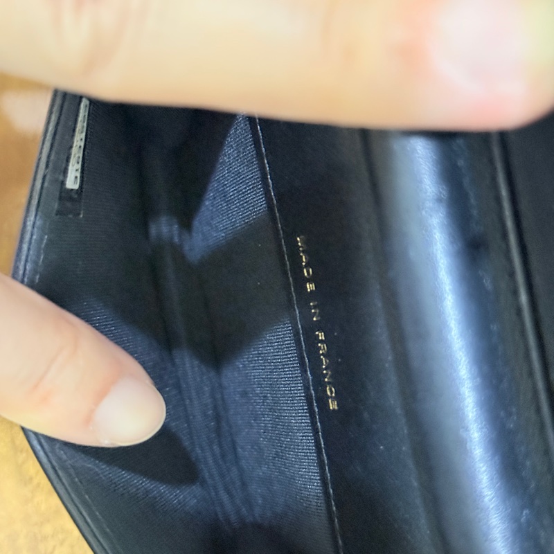 9新✨賠售超甜賣🖤香奈兒 荔枝皮 金珠斜背卡包 斜背錢包 可斜背也可腰鏈包-14