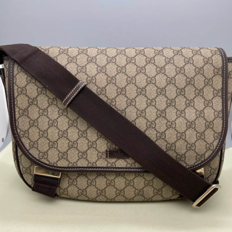 古馳/Gucci B011老花斜挎包尺寸32.5x11x26 cm 無附件-0