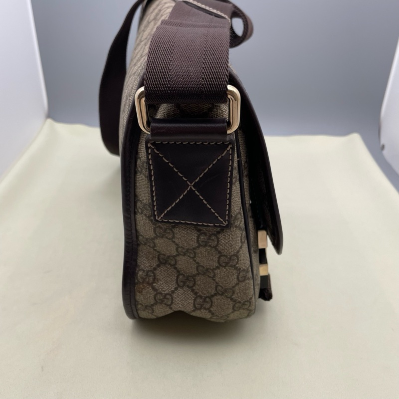 古馳/Gucci B011老花斜挎包尺寸32.5x11x26 cm 無附件-3