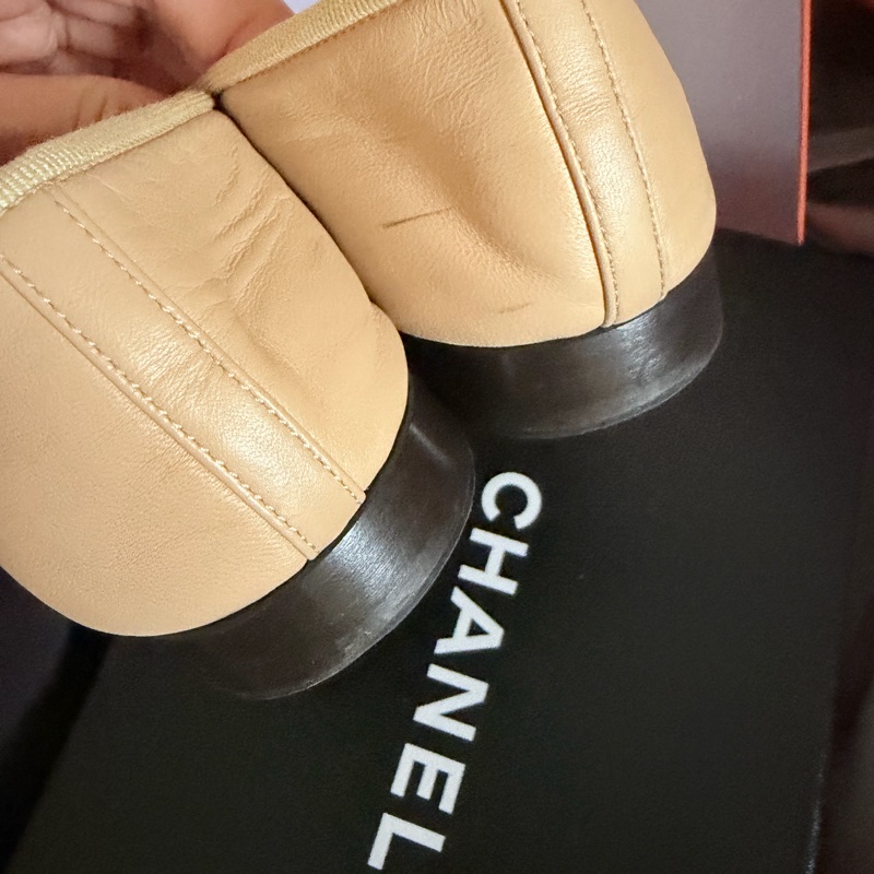 Chanel 經典配色平底鞋-29