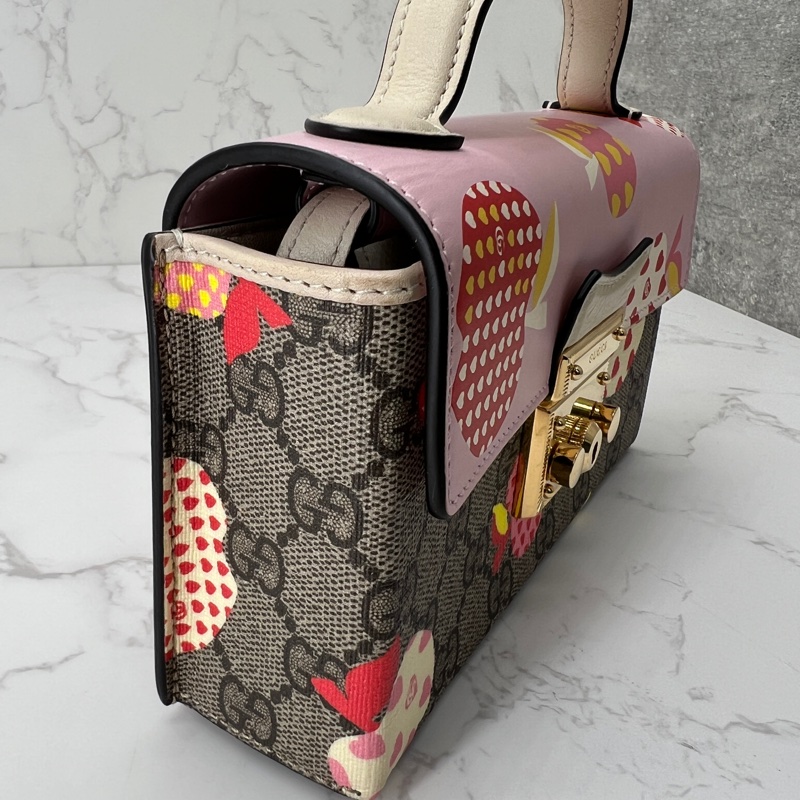 香緹國際精品 874 Gucci 月光寶盒 蘋果塗鴉款-1