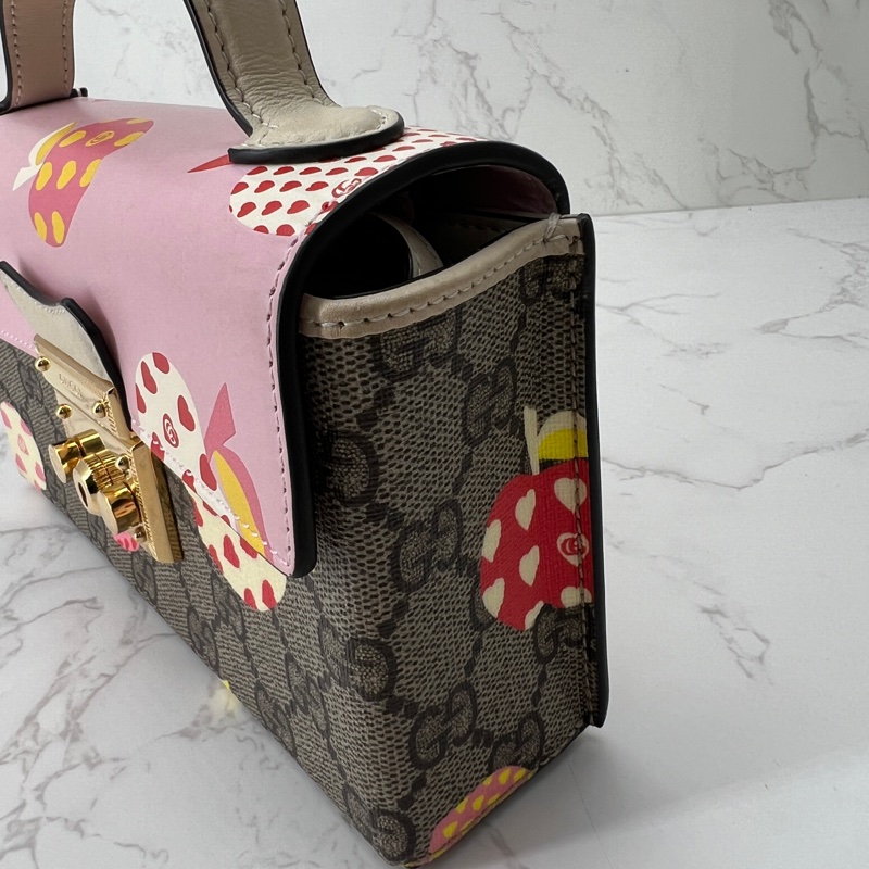 香緹國際精品 874 Gucci 月光寶盒 蘋果塗鴉款-2