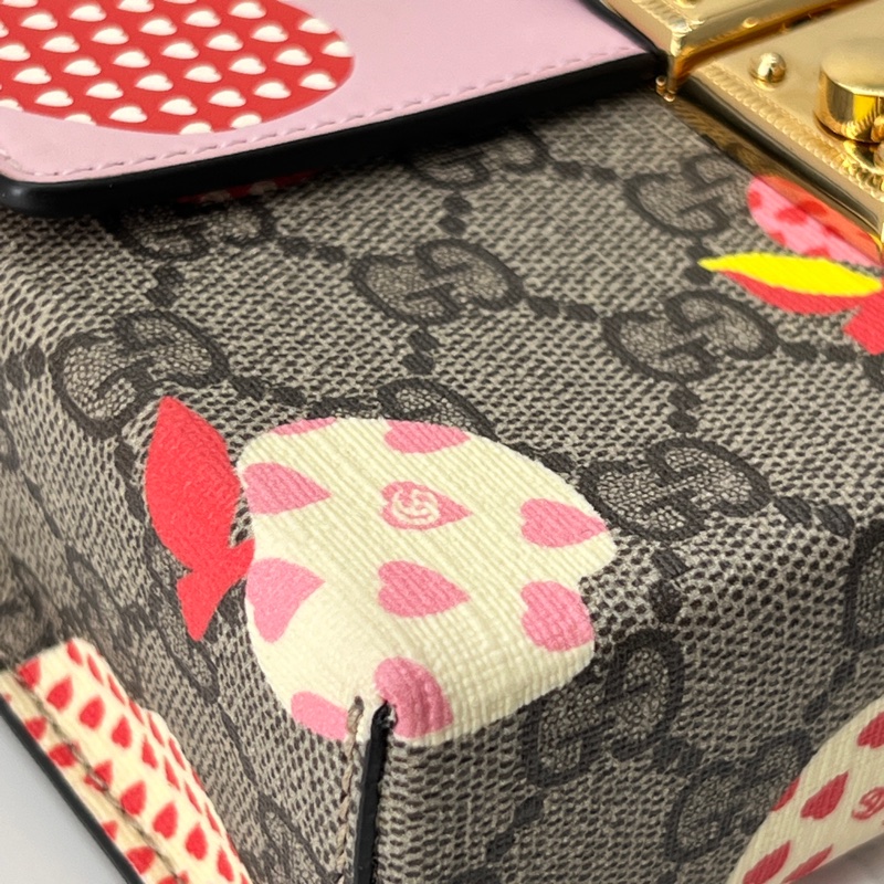 香緹國際精品 874 Gucci 月光寶盒 蘋果塗鴉款-3
