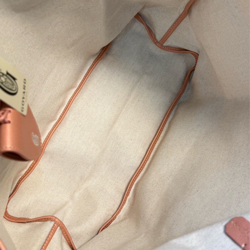 (國外購證全配）全新Goyard限量款珠光粉PM tote   代購十萬-2