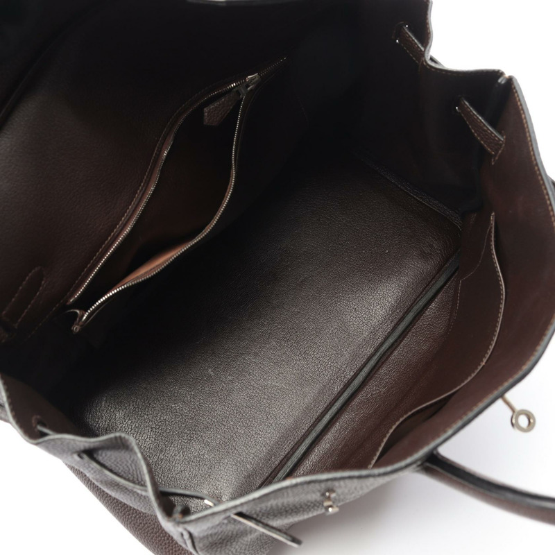 愛馬仕 Birkin 35 手提包,Togo 皮革,棕色,二手,女士,帶五金配件-2