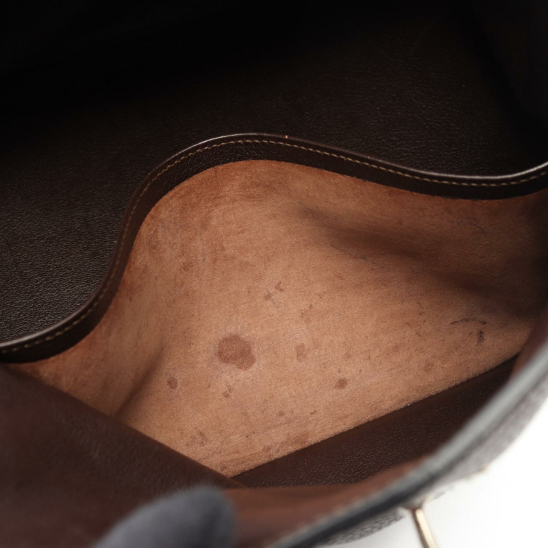 愛馬仕 Birkin 35 手提包,Togo 皮革,棕色,二手,女士,帶五金配件-7