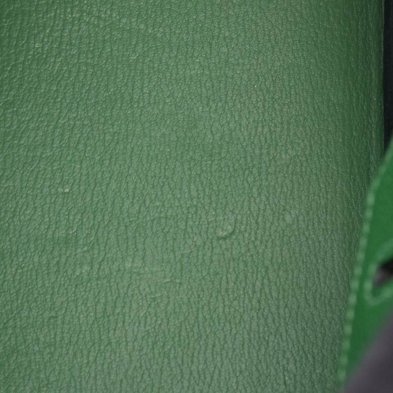 愛馬仕 Birkin 30 手袋 Epsom 皮革 綠色 SHW 二手 女士 N-6