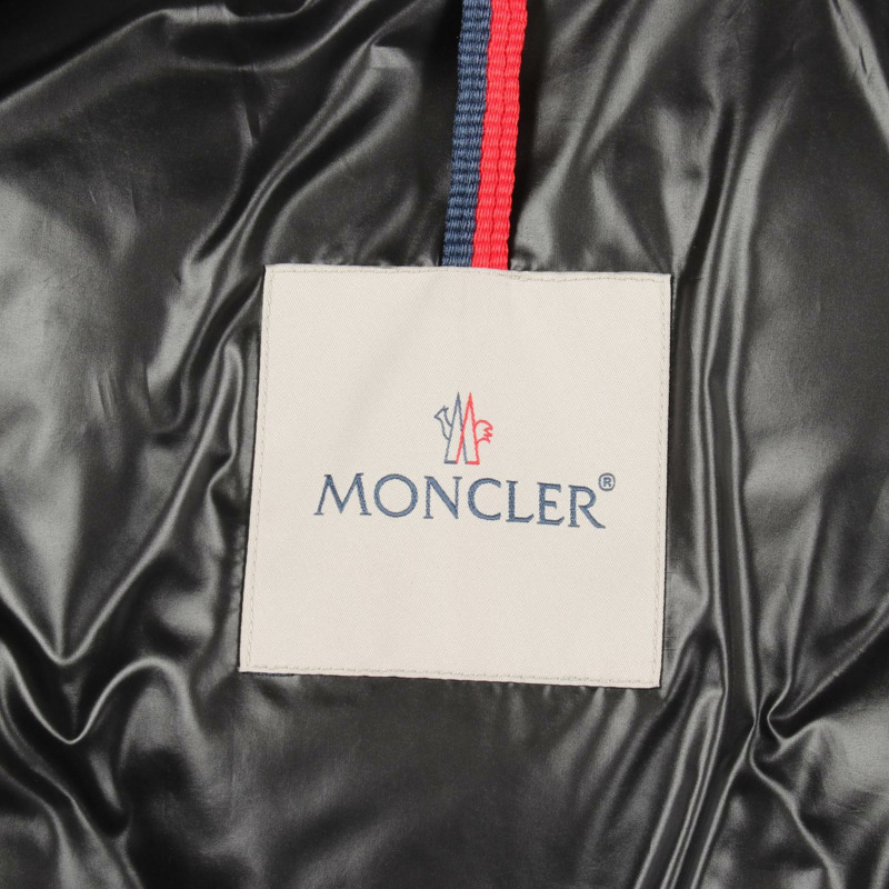 MONCLER AROULA 羽絨背心,聚酯纖維,黑色,3號,二手女款-2