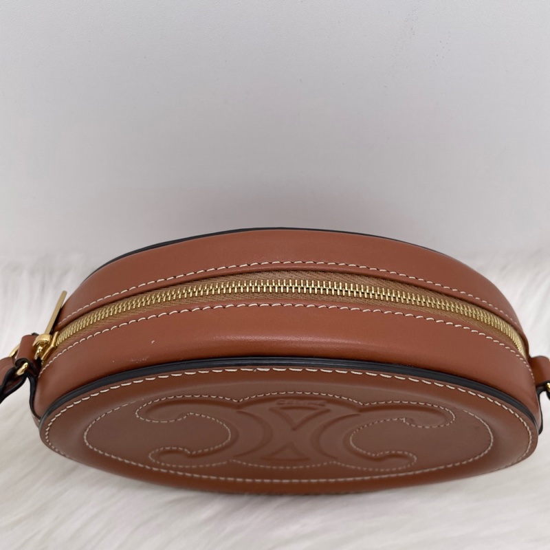 99新賽琳/Celine 焦糖小號月餅包 尺寸:16✖️4✖️12cm-1