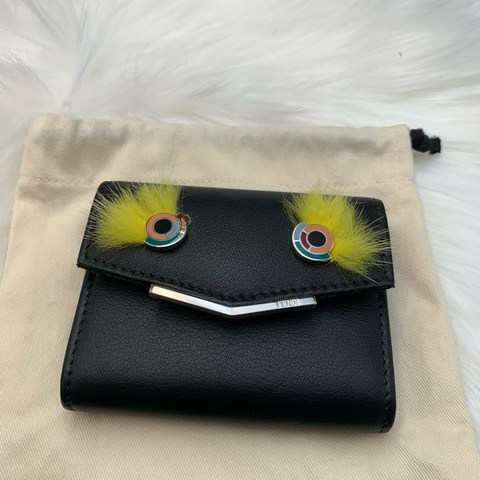 99新 fendi芬迪 錢包 附件 防塵袋 尺寸:10×8×3cm