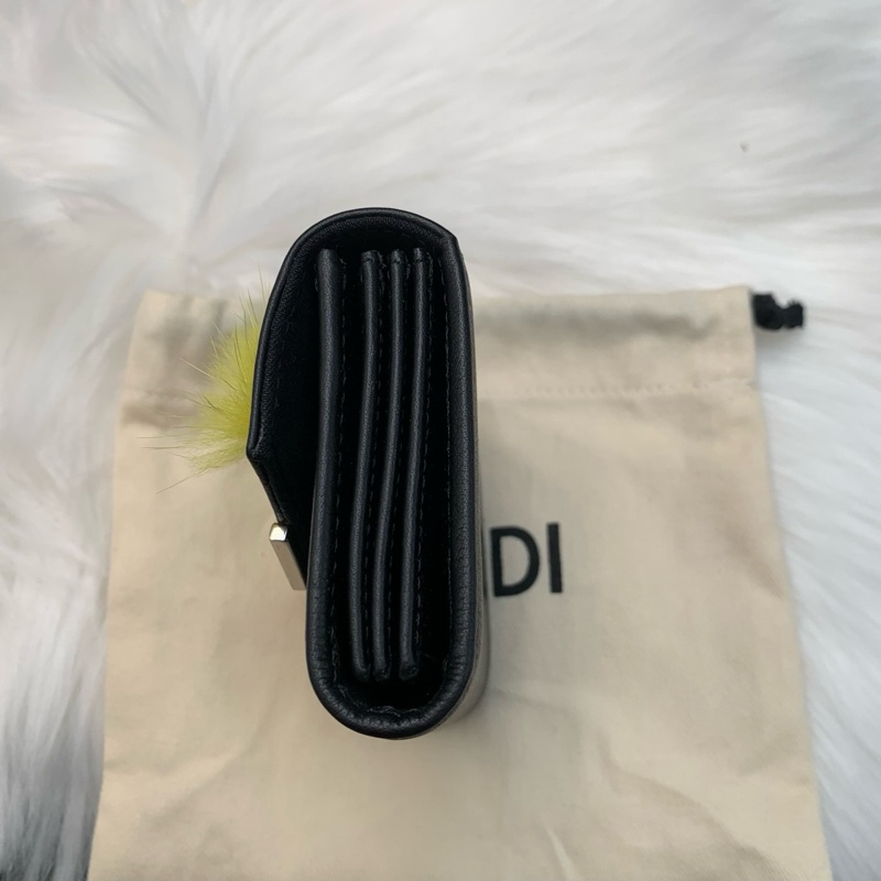 99新 fendi芬迪 錢包 附件 防塵袋 尺寸:10×8×3cm-2